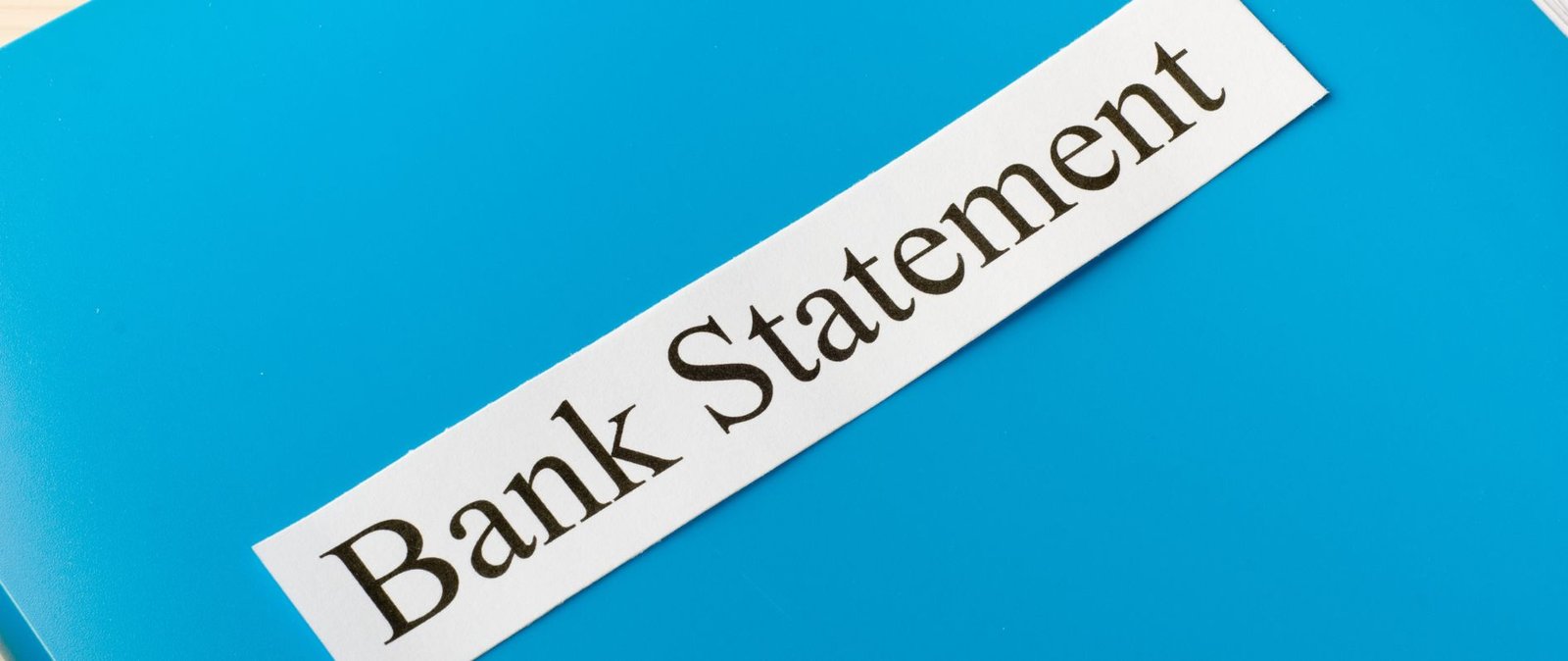 bank statement