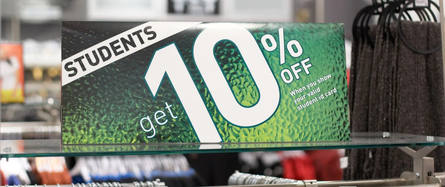 student discount