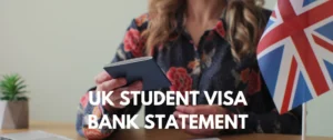 UK STUDENT VISA BANK STATEMENT